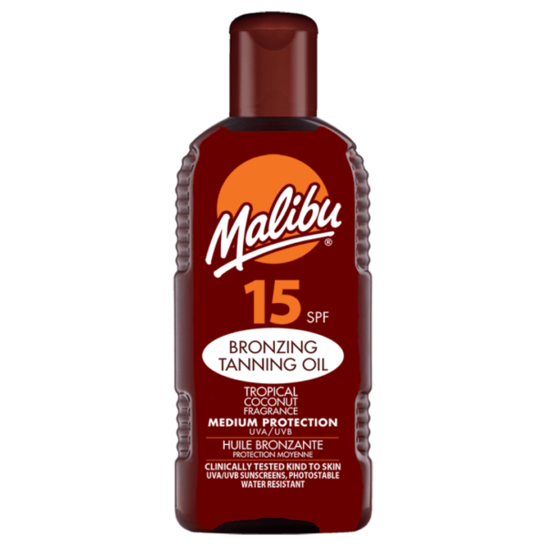 Malibu SPF 15 Tanning Oil