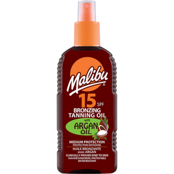 Malibu SPF 15 Bronzing Oil with Argan